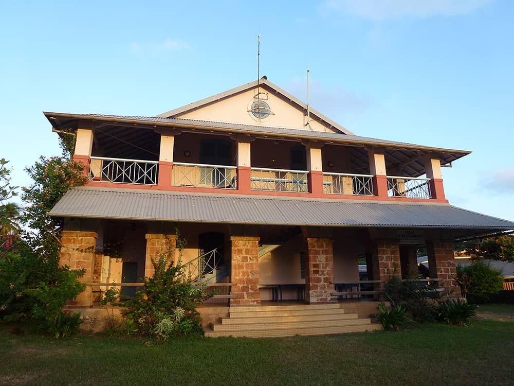 Auberge des Iles du Salut.