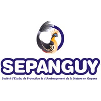 Logo Société d’Étude, de Protection et d'Aménagement de la Nature en Guyane (SEPANGUY).