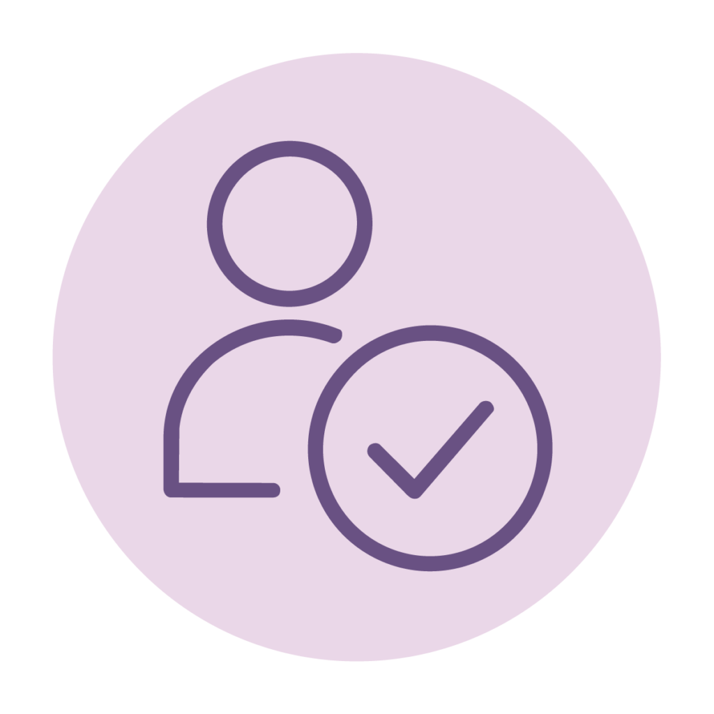 Logo représentant la validation des données dans le cadre des inventaires participatifs de Faune France.
